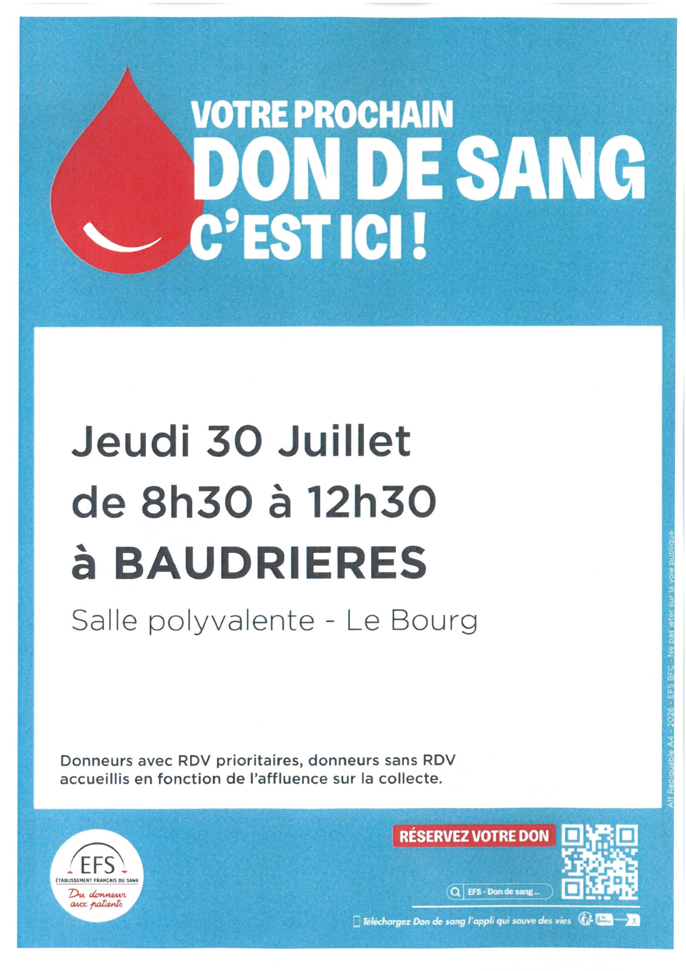 collecte sang
